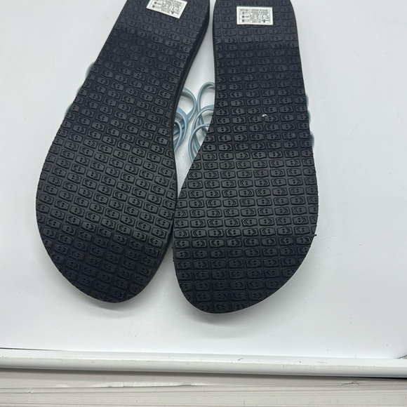 Sanuk Women's Yoga Sandy Flip Flop Sandals Clear Sky Blue Size 11 - Picture 12 of 13